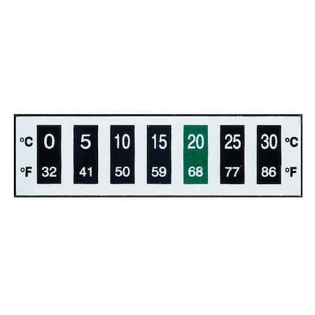 Digi-Sense Reversible 7-Point Horizontal Temp, PK 10 09037-07